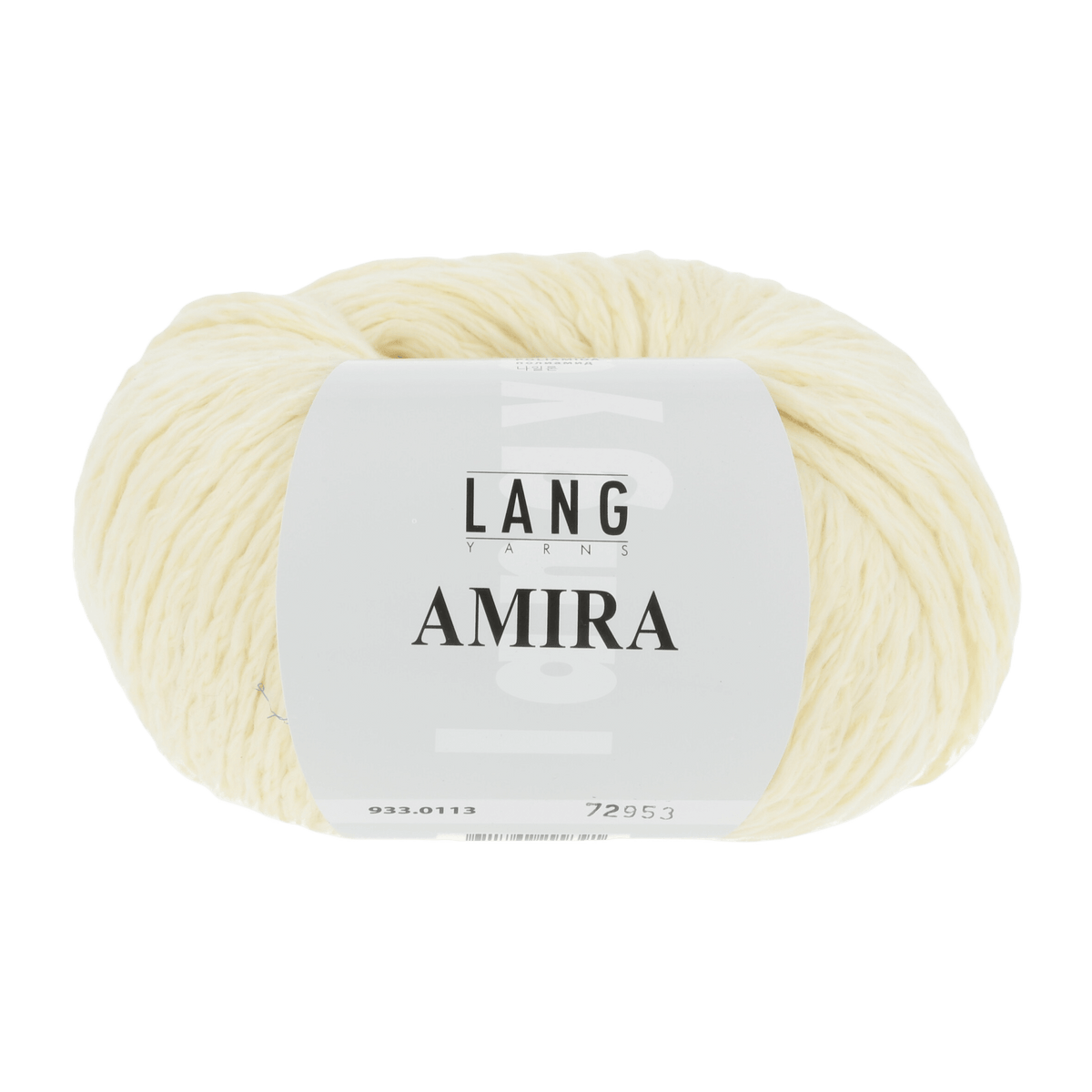 Lang Yarns Knitting Pattern Small - 12 balls / pale yellow 933.0113 SOPHIA Vest with hood Pattern Bundle in Amira by LANGYARNS | Fatto a Mano 280-013