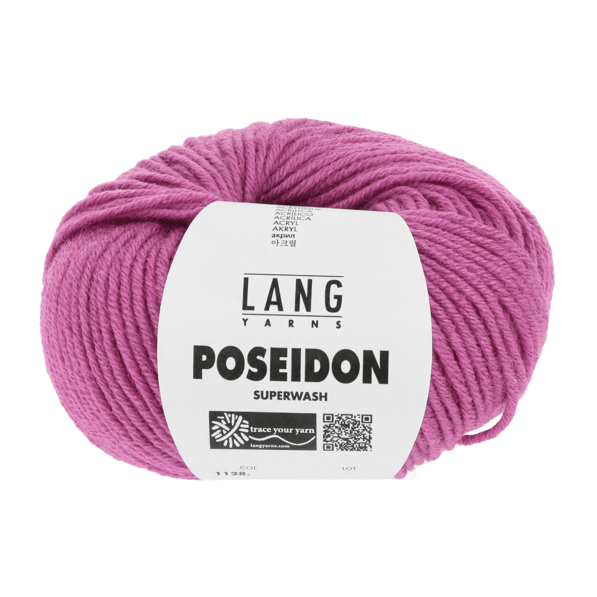 Lang Yarns Knitting Pattern Small - 12 balls / pink 1128.0085 SASCHA Unisex cardigan Pattern Bundle in Poseidon by LANGYARNS | Punto 59-008