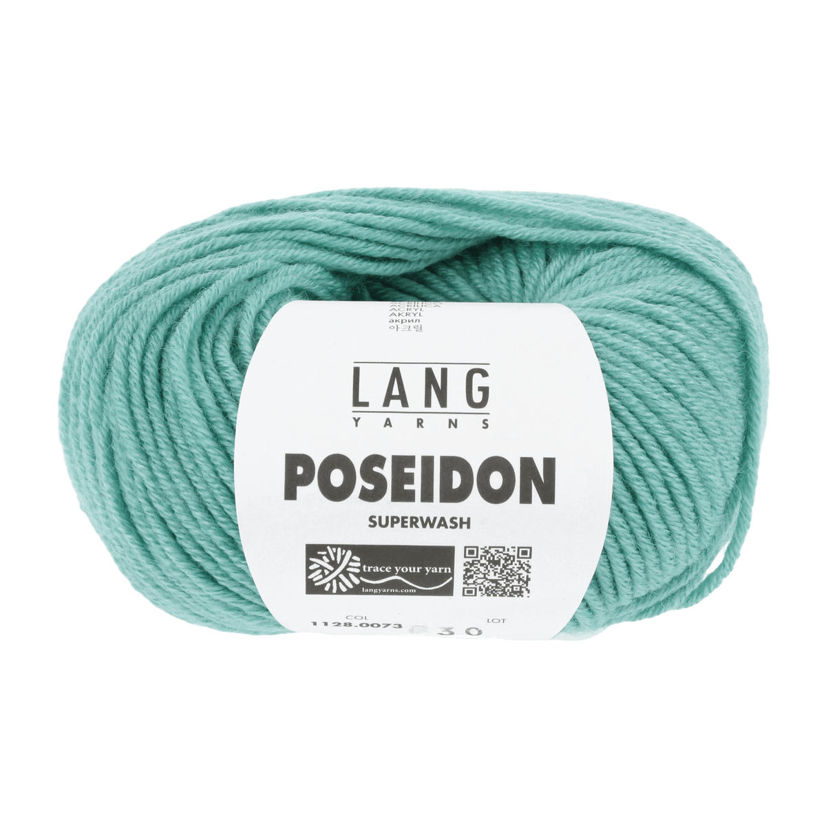 Lang Yarns Knitting Pattern Small - 12 balls / reseda 1128.0073 SASCHA Unisex cardigan Pattern Bundle in Poseidon by LANGYARNS | Punto 59-008