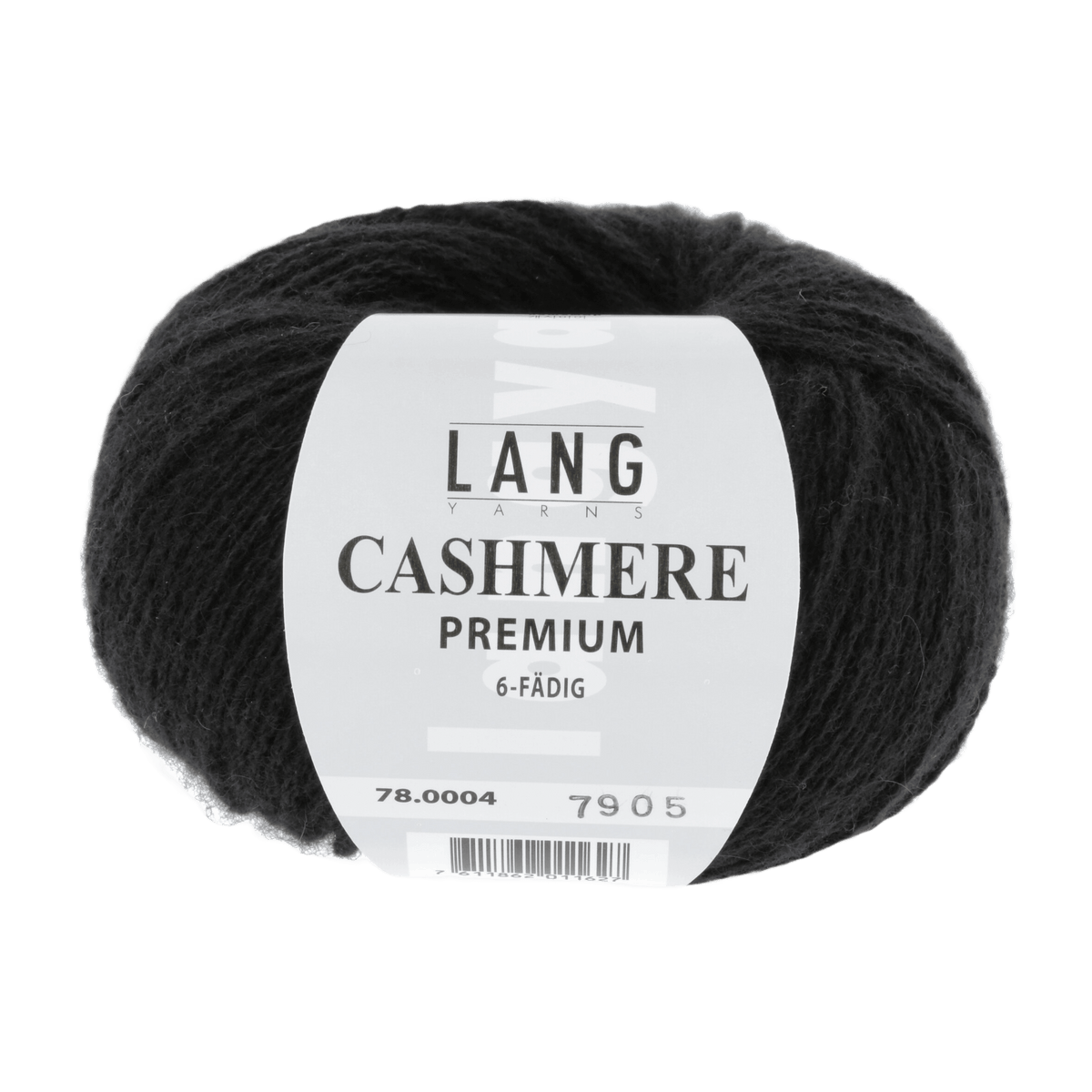 Lang Yarns Knitting Pattern Small - 13 balls / black 78.0004 CLARA Sweater Pattern Bundle in Cashmere Premium by LANGYARNS | Punto 60-007