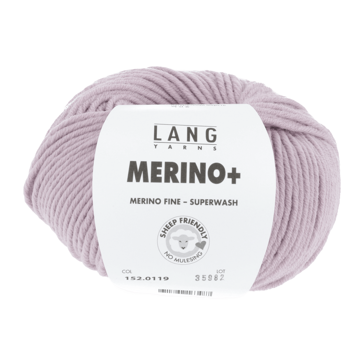 Lang Yarns Knitting Pattern Small - 13 balls / dark rose 152.0119 Sweater Pattern Bundle in Merinoplus by LANGYARNS | Punto 55-002