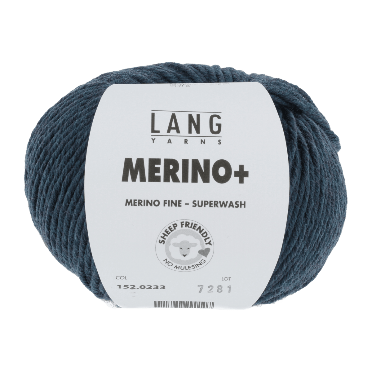Lang Yarns Knitting Pattern Small - 13 balls / petrol mélange 152.0233 Sweater Pattern Bundle in Merinoplus by LANGYARNS | Punto 55-001