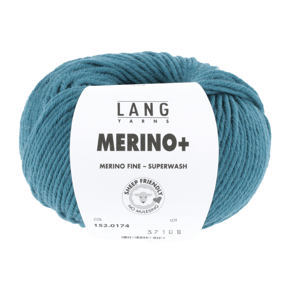 Lang Yarns Knitting Pattern Small - 14 balls / atlantic 152.0174 Sweater Pattern Bundle in Merinoplus by LANGYARNS | Punto 55-006
