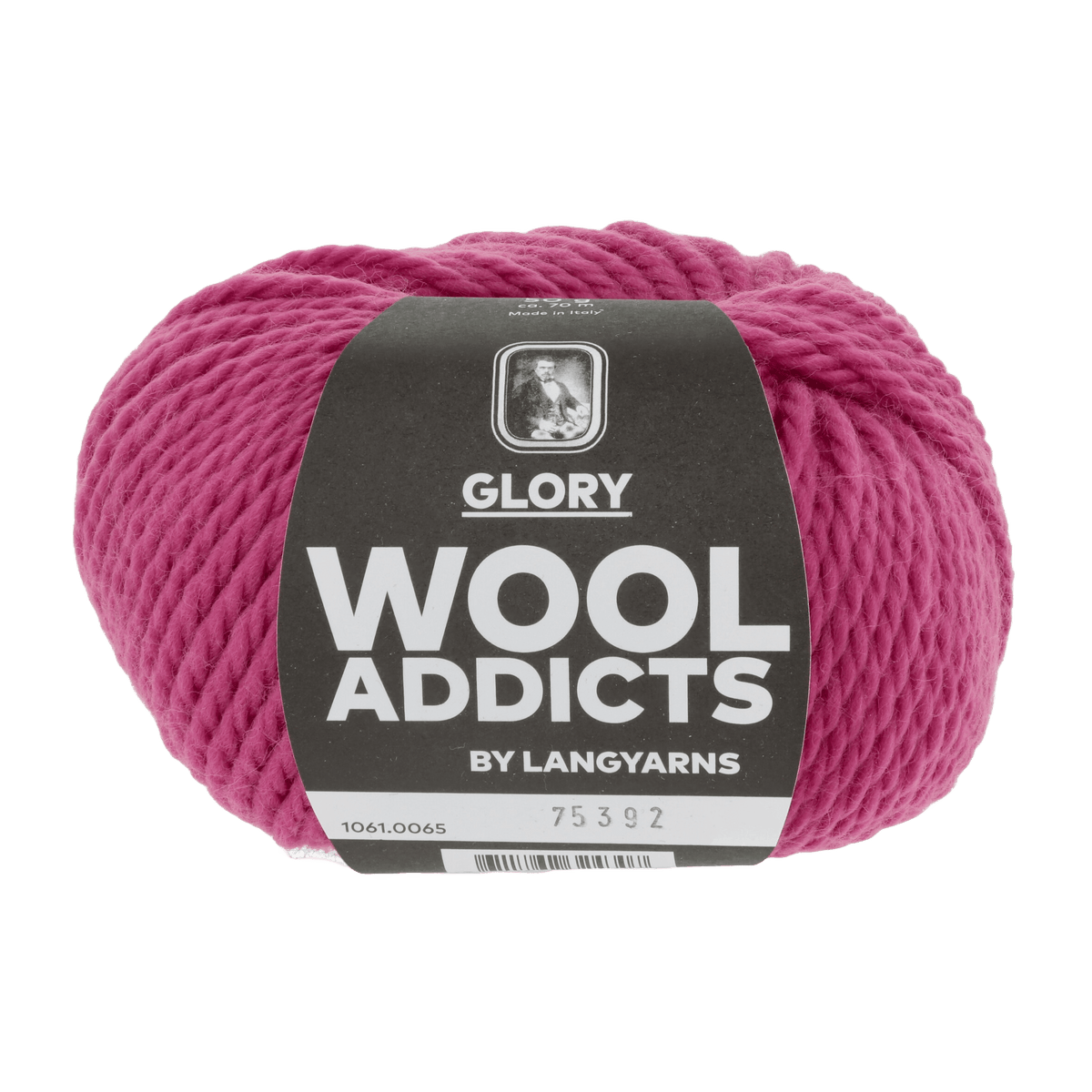 Lang Yarns Knitting Pattern Small - 14 balls / MAGENTA 1061.0065 FLAMING HUE Cardigan Pattern Bundle in Glory by LANGYARNS | WOOLADDICTS #13-025