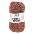 Lang Yarns Knitting Pattern Small - 14 balls / rust 1143.0087 CONNOR Sweater Pattern Bundle in Donegal Tweed+ by LANGYARNS | Punto 87-271