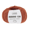 Lang Yarns Knitting Pattern Small - 15 balls / orange mélange 34.0559 Men's sweater Pattern Bundle in MERINO 120 by LANGYARNS | Punto 55-003