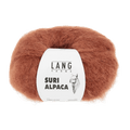 Lang Yarns Knitting Pattern Small - 18 balls / light brick 1082.0187 MARGARET Cardigan Pattern Bundle in Suri Alpaca by LANGYARNS | Punto 76-011