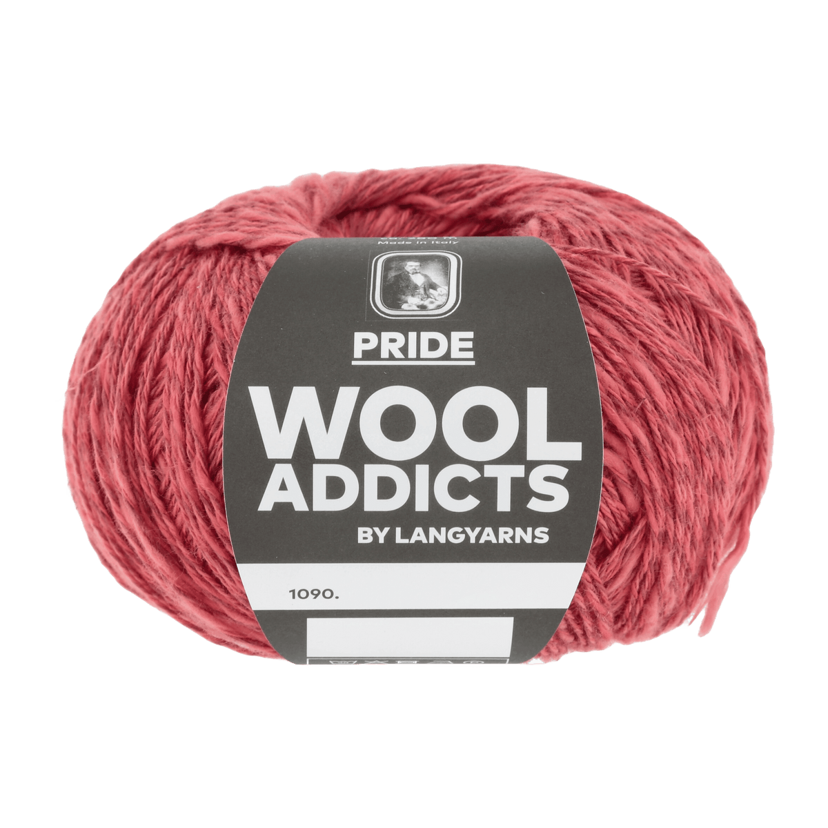 Lang Yarns Knitting Pattern Small - 2 balls / CORAL 1090.0029 NO WALLFLOWER Short-sleeved top Pattern Bundle in PRIDE by LANGYARNS | WOOLADDICTS #10-004