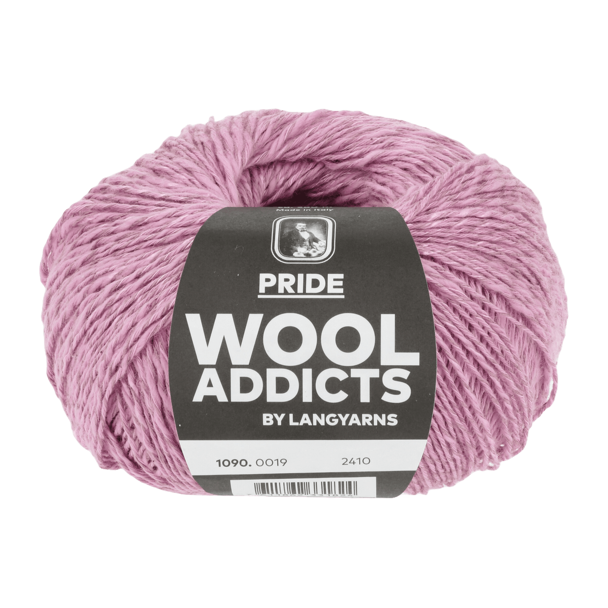 Lang Yarns Knitting Pattern Small - 3 balls / CANDYFLOSS 1090.0019 WANDER OFF Short-sleeved sweater Pattern Bundle in Pride by LANGYARNS | WOOLADDICTS #12-009