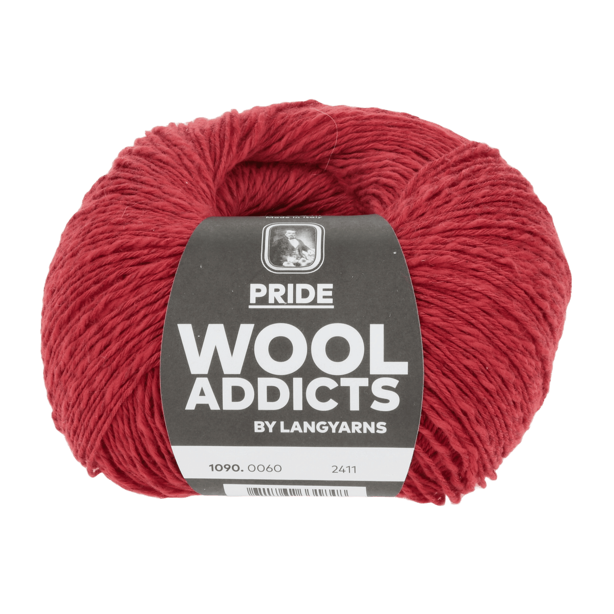 Lang Yarns Knitting Pattern Small - 3 balls / POMEGRANATE 1090.0060 WANDER OFF Short-sleeved sweater Pattern Bundle in Pride by LANGYARNS | WOOLADDICTS #12-009