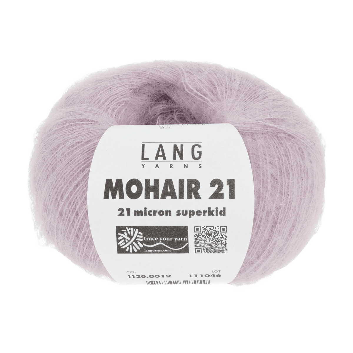Lang Yarns Knitting Pattern Small - 3 balls / rose 1120.0019 TILDA Sweater Pattern Bundle in Mohair 21 by LANGYARNS | Fatto a Mano 280-001