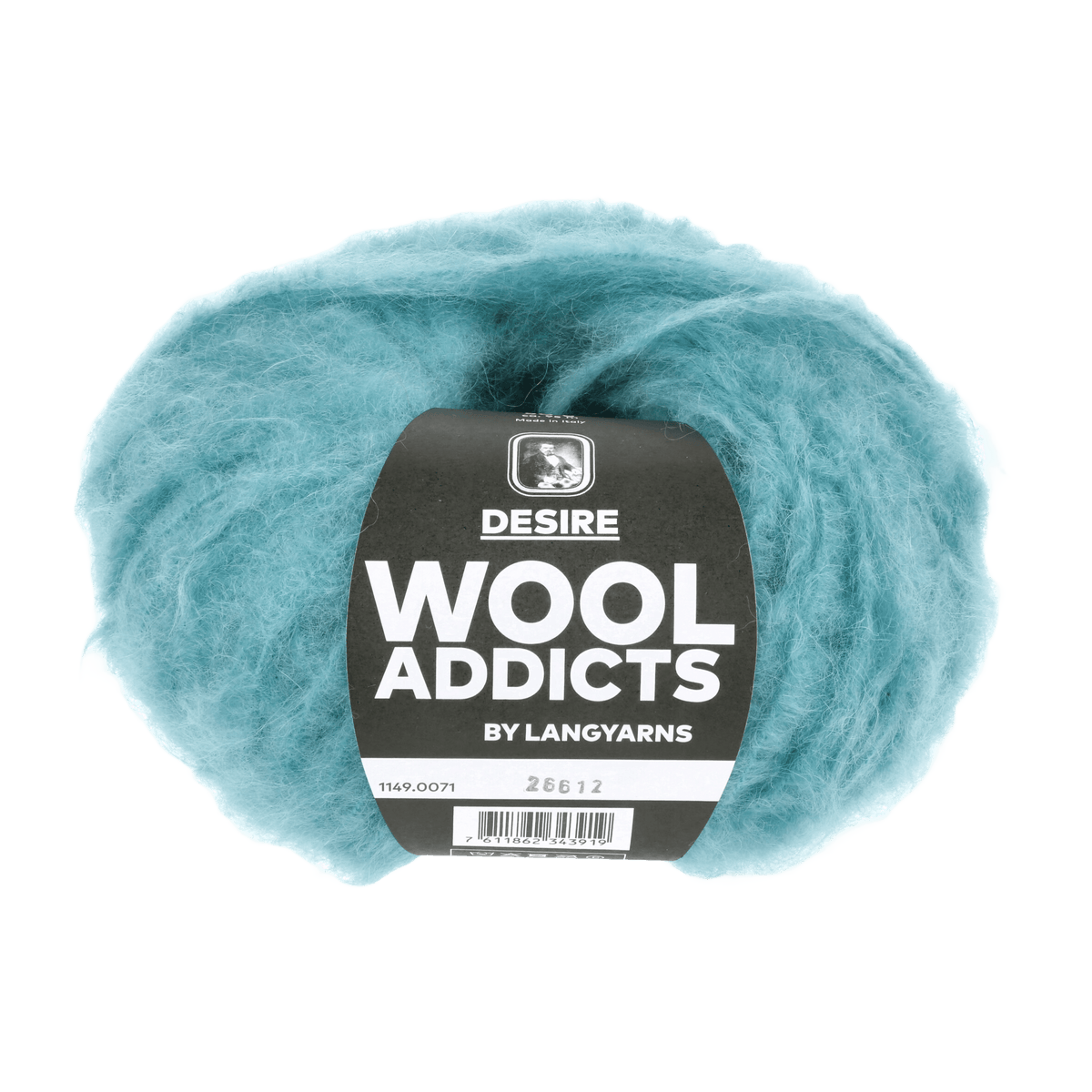 Lang Yarns Knitting Pattern Small - 3 balls / SEA WATER 1149.0071 EVERGREEN TONIC Slipover Pattern Bundle in Desire by LANGYARNS | WOOLADDICTS #13-011
