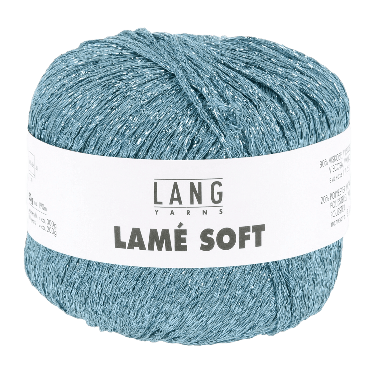 Lang Yarns Knitting Pattern Small - 4 balls / emerald 56.0073 Grace Top Pattern Bundle in Lam� Soft by LANGYARNS | Fatto a Mano 288-036