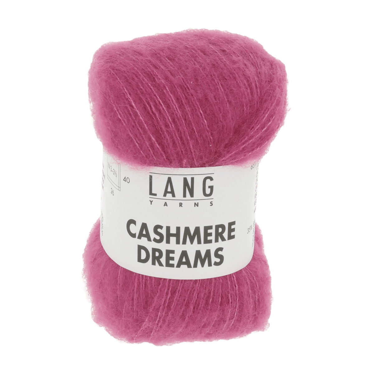 Lang Yarns Knitting Pattern Small - 4 balls / fuchsia 1085.0065 EMKE Sweater Pattern Bundle in Cashmere Dreams by LANGYARNS | Punto 78-004