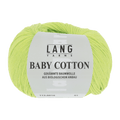 Lang Yarns Knitting Pattern Small - 4 balls / LIGHT GREEN 112.0016 EVELINE Top Pattern Bundle in Baby Cotton by LANGYARNS | Fatto a Mano 280-056