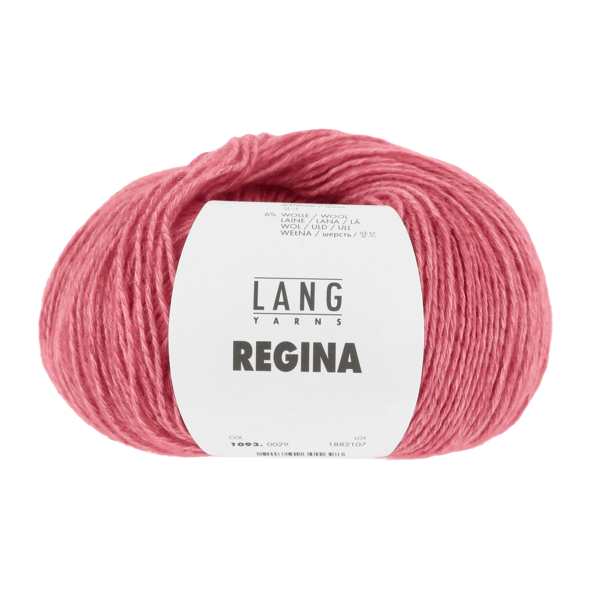 Lang Yarns Knitting Pattern Small - 4 balls / melon 1093.0029 ESMERALDA Slipover Pattern Bundle in Regina by LANGYARNS | Fatto a Mano 282-037