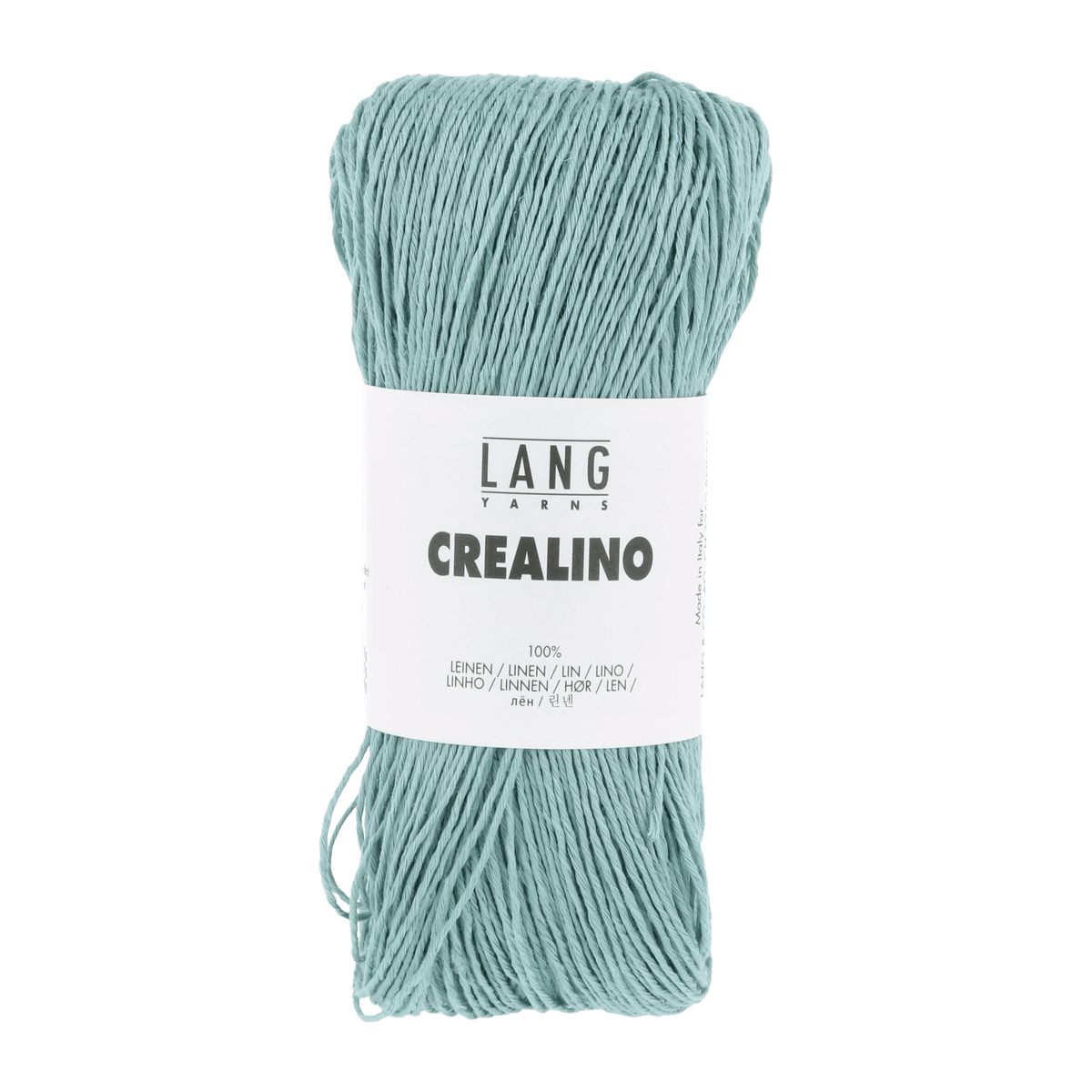 Lang Yarns Knitting Pattern Small - 5 balls / atlantic 1089.0074 PHILOU Sweater Pattern Bundle in Crealino by LANGYARNS | Fatto a Mano 280-050
