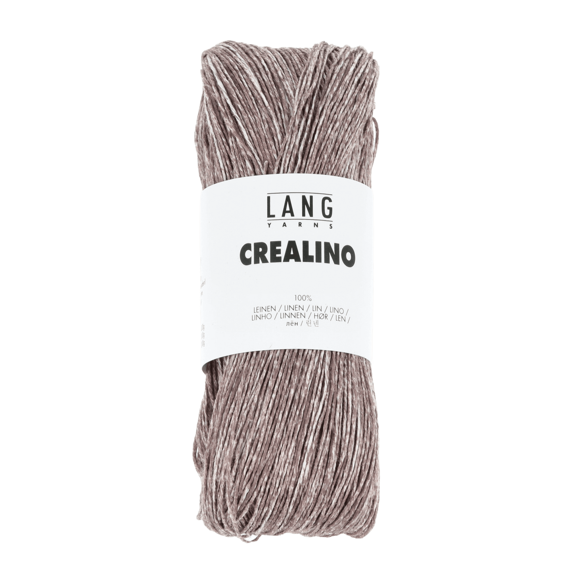 Lang Yarns Knitting Pattern Small - 5 balls / dark brown 1089.0168 PHILOU Sweater Pattern Bundle in Crealino by LANGYARNS | Fatto a Mano 280-050