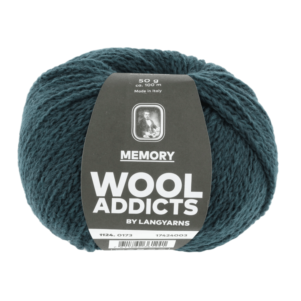 Lang Yarns Knitting Pattern Small - 5 balls / DAWN 1124.0173 NEXT PEAK Slipover Pattern Bundle in MEMORY by LANGYARNS | WOOLADDICTS #11-015