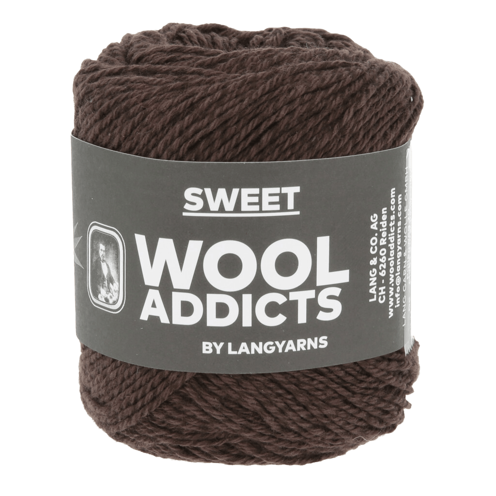 Lang Yarns Knitting Pattern Small - 5 balls / ESPRESSO 1175.0068 NEW PERSPECTIVE Topdown Top Pattern Bundle in Sweet by LANGYARNS | WOOLADDICTS #16-030