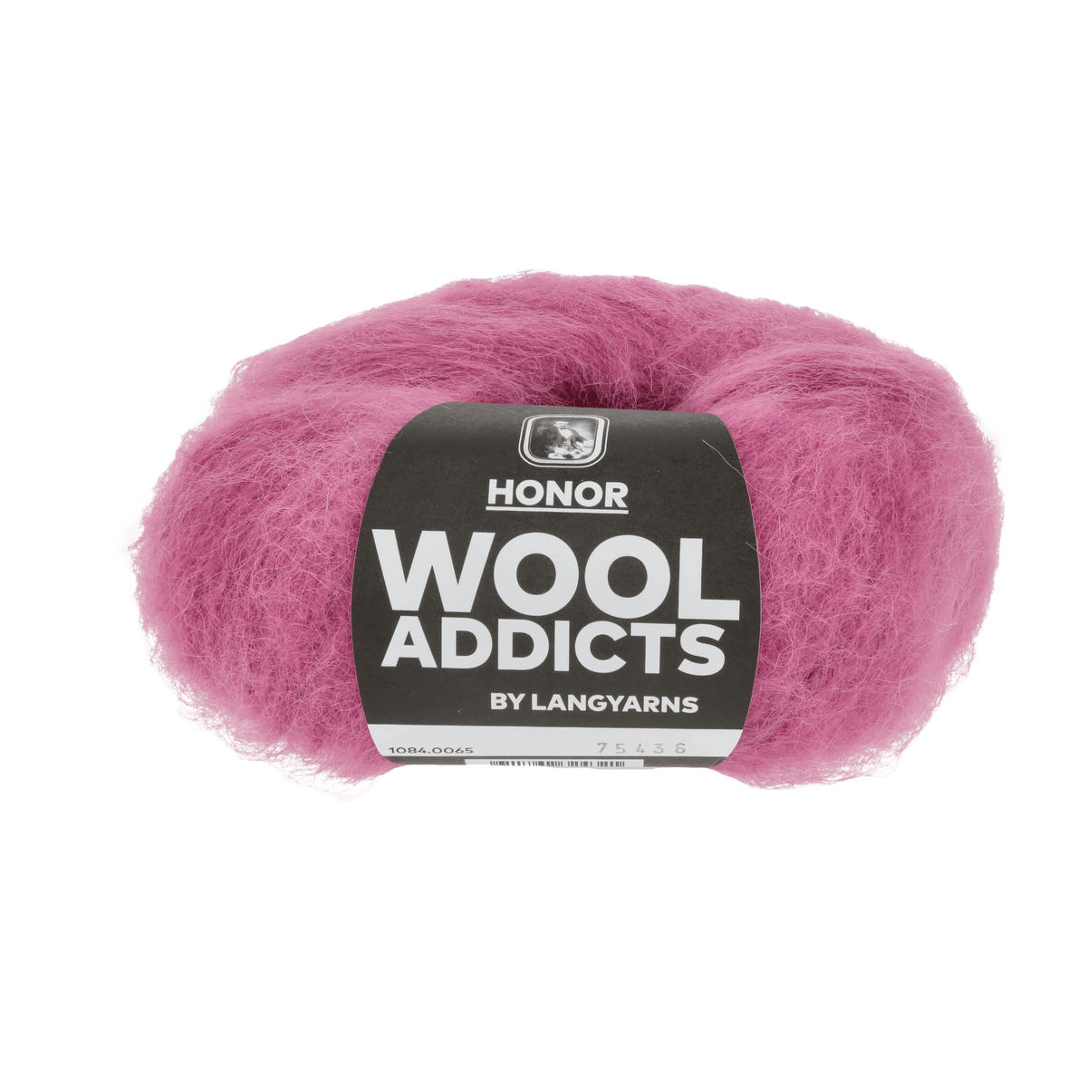 Lang Yarns Knitting Pattern Small - 5 balls / magenta 1084.0065 KEEP CLIMBING Sweater Pattern Bundle in HONOR by LANGYARNS | WOOLADDICTS #11-020