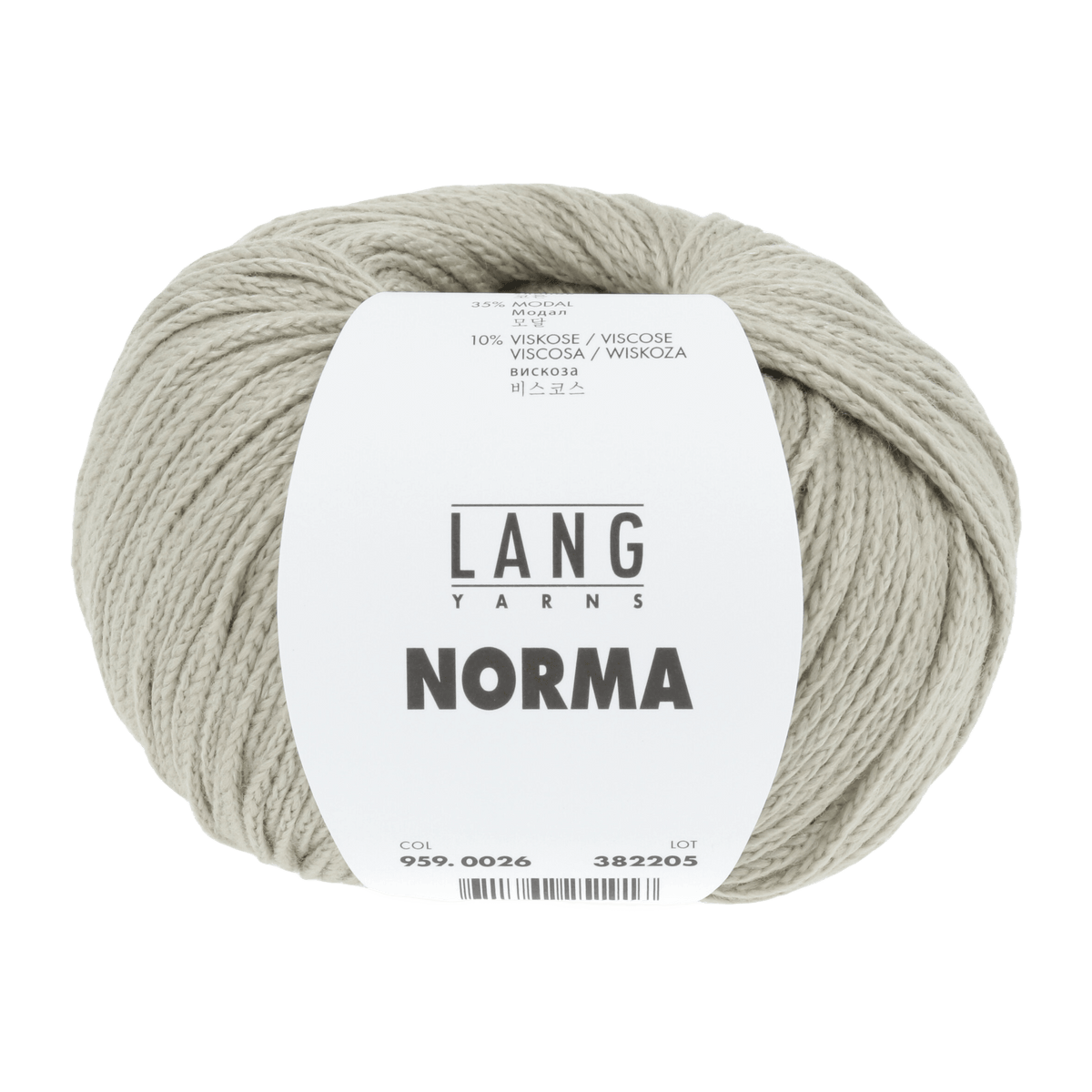 Lang Yarns Knitting Pattern Small - 6 balls / beige 959.0026 MIRIAM Top Pattern Bundle in Norma by LANGYARNS | Fatto a Mano 280-032