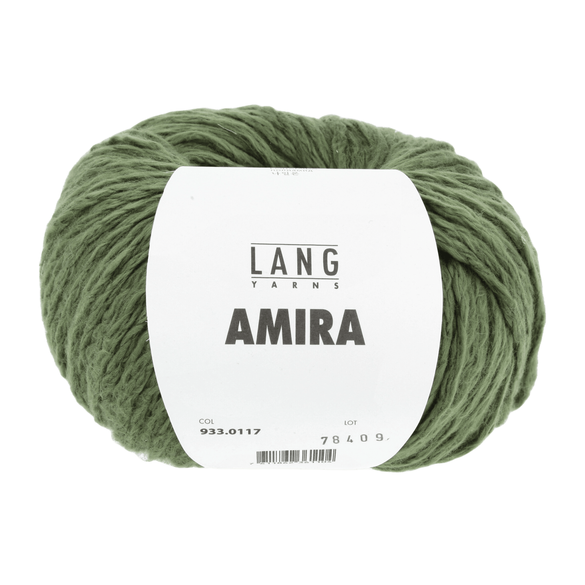 Lang Yarns Knitting Pattern Small - 6 balls / fern 933.0117 JOSEFIEN Vest Pattern Bundle in Amira by LANGYARNS | Fatto a Mano 280-015