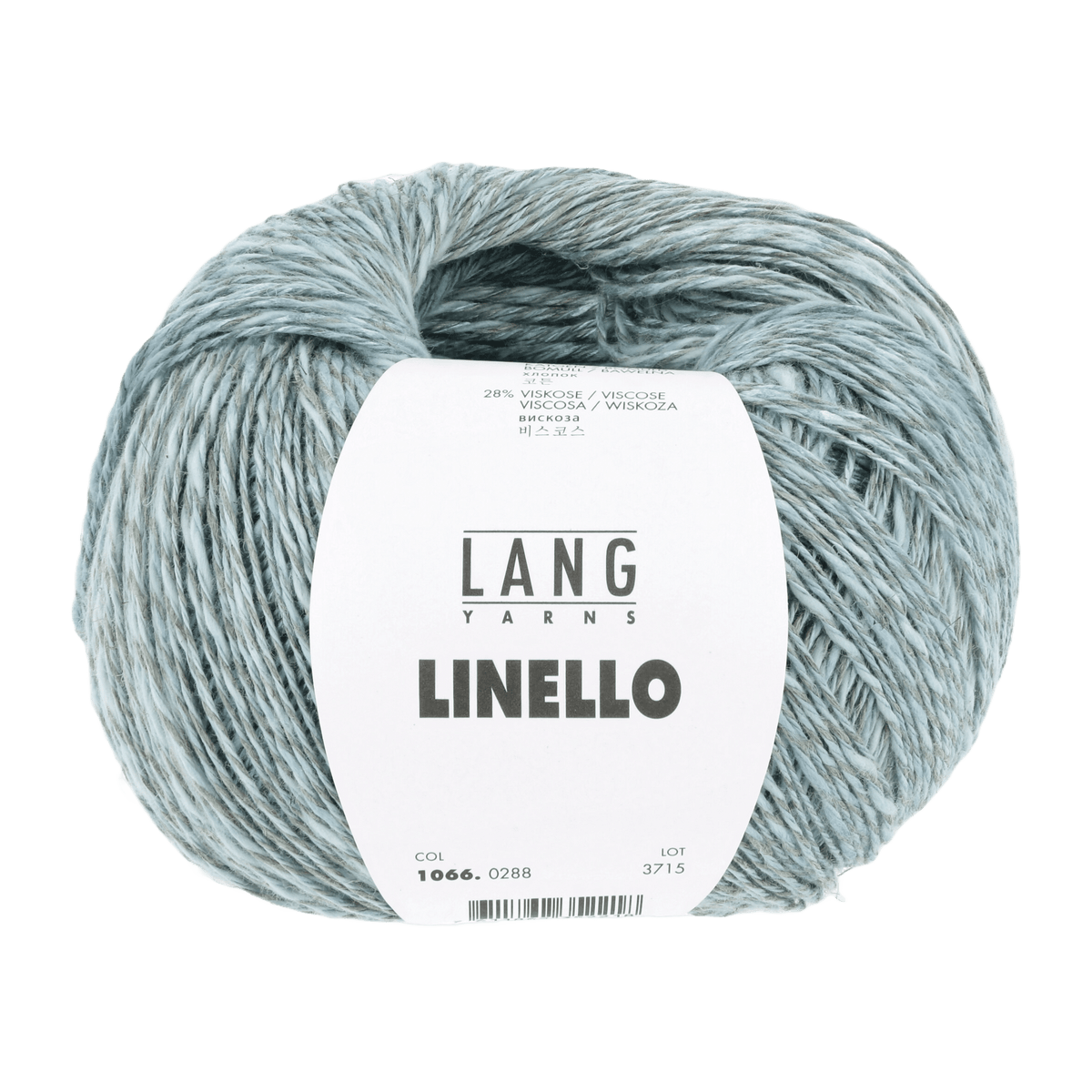 Lang Yarns Knitting Pattern Small - 6 balls / green/light rose/skyblue 1066.0288 PIUS Men's sweater Pattern Bundle in Linello by LANGYARNS | Fatto a Mano 284-053