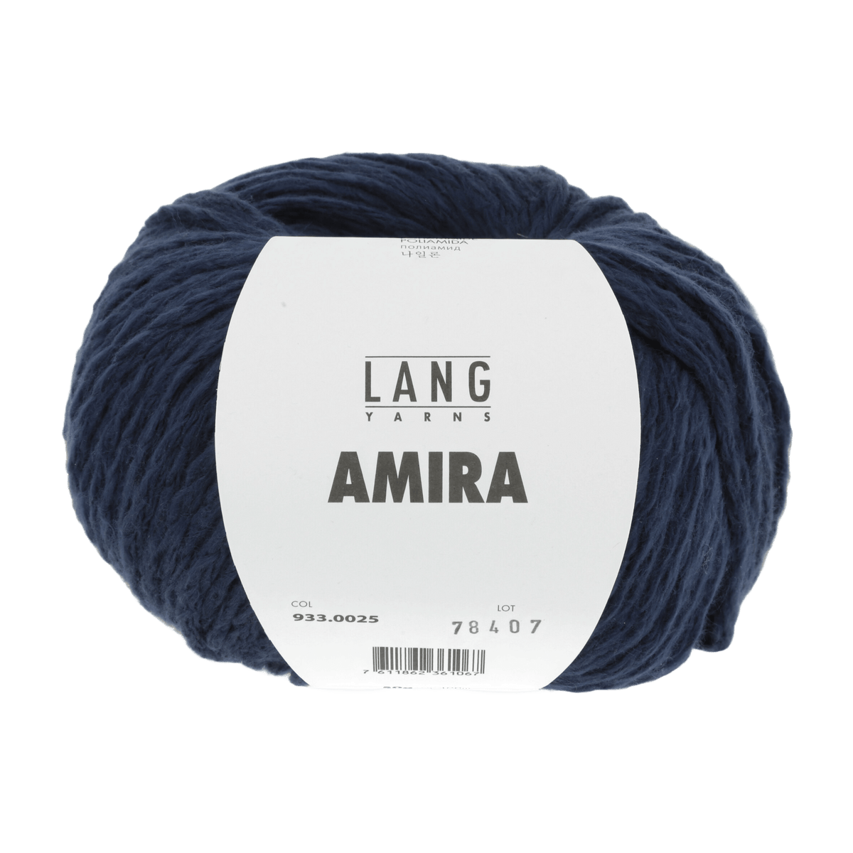 Lang Yarns Knitting Pattern Small - 6 balls / navy 933.0025 JOSEFIEN Vest Pattern Bundle in Amira by LANGYARNS | Fatto a Mano 280-015