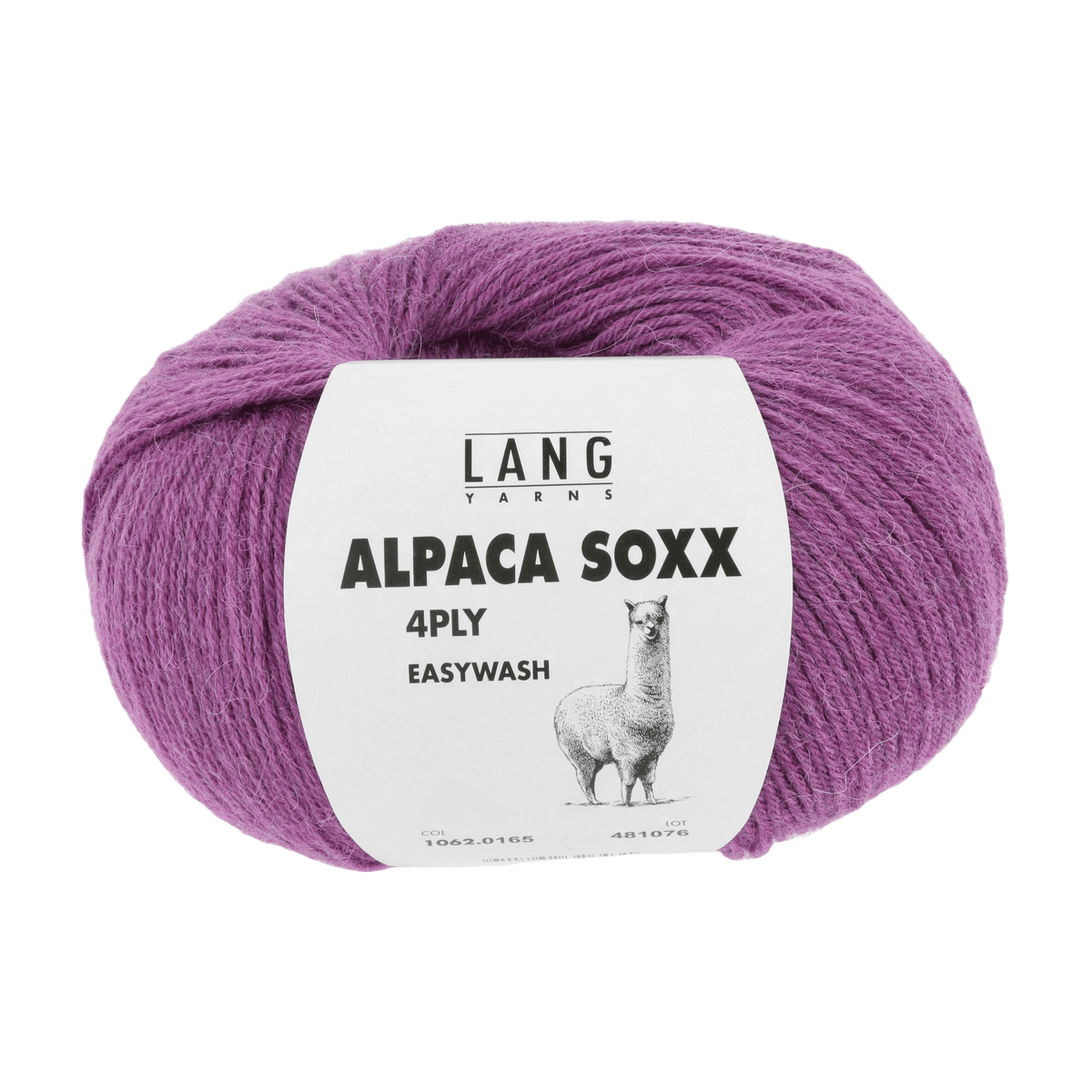 Lang Yarns Knitting Pattern Small - 6 balls / pink mélange 1062.0165 ARCADIA Sweater Pattern Bundle in Alpaca Soxx 4ply by LANGYARNS | Punto 76-003