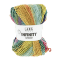 Lang Yarns Knitting Pattern Small - 6 balls / RAINBOW CASCADE 1164.0001 NADIA Sweater Pattern Bundle in Infinity by LANGYARNS | Punto 85