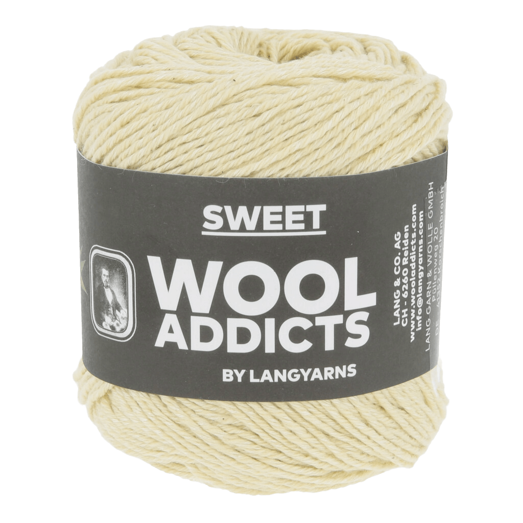 Lang Yarns Knitting Pattern Small - 7 balls / CANARY 1175.0013 SECRET MUSE Cardigan Pattern Bundle in Sweet by LANGYARNS | WOOLADDICTS #16-029