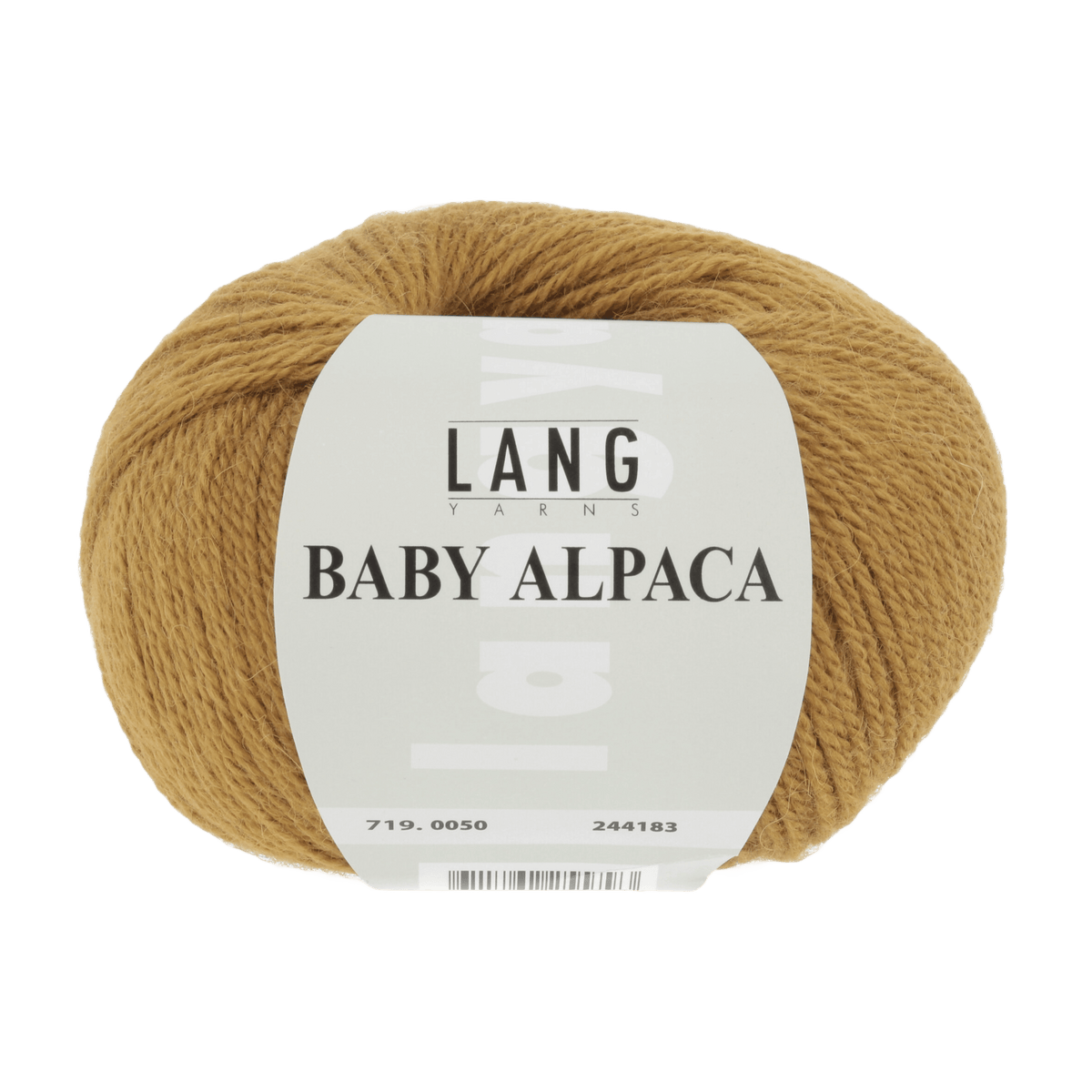 Lang Yarns Knitting Pattern Small - 7 balls / gold 719.0050 TERESA Cardigan Pattern Bundle in Baby Alpaca by LANGYARNS | Punto 76-006