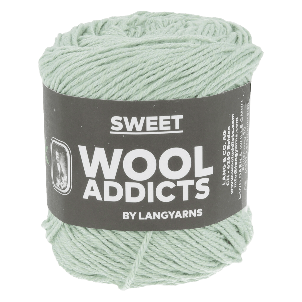 Lang Yarns Knitting Pattern Small - 7 balls / MINT 1175.0058 SECRET MUSE Cardigan Pattern Bundle in Sweet by LANGYARNS | WOOLADDICTS #16-029