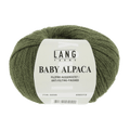 Lang Yarns Knitting Pattern Small - 7 balls / olive 719.0098 TERESA Cardigan Pattern Bundle in Baby Alpaca by LANGYARNS | Punto 76-006