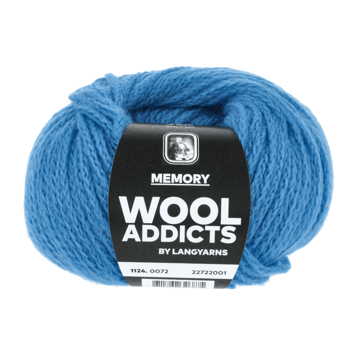 Lang Yarns Knitting Pattern Small - 7 balls / TURQUOISE 1124.0072 WILD ROSE Short sweater Pattern Bundle in Memory by LANGYARNS | WOOLADDICTS #13-036