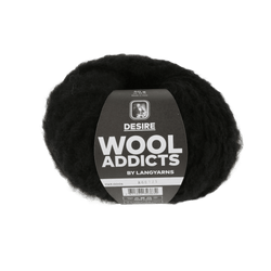 Lang Yarns Knitting Pattern Small - 8 balls / BLACK 1149.0004 WILD HAVEN Jacket Pattern Bundle in DESIRE | WOOLADDICTS #15