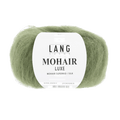 Lang Yarns Knitting Pattern Small - 8 balls / middle olive 698.0097 TEMPERANCE Top Down Sweater Pattern Bundle in Mohair Luxe by LANGYARNS | Fatto a Mano 286-039