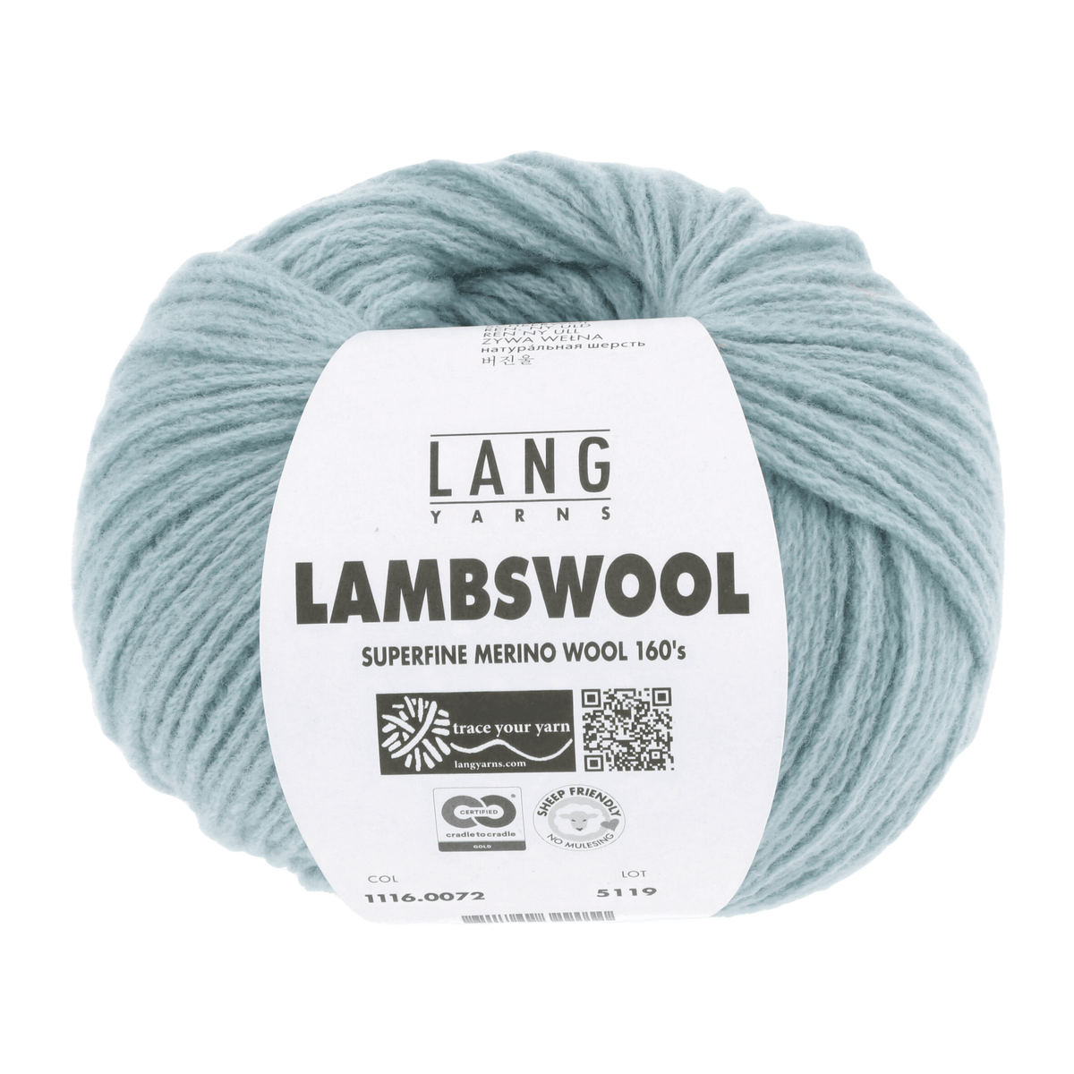 Lang Yarns Knitting Pattern Small - 9 balls / aqua 1116.0072 ADAM Men's cardigan Pattern Bundle in LAMBSWOOL by LANGYARNS | Fatto a Mano 278-011