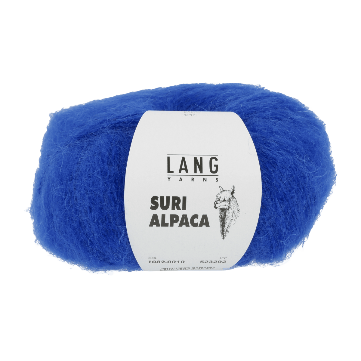 Lang Yarns Knitting Pattern Small - 9 balls / dark blue 1082.0010 PRIYANKA Sweater Pattern Bundle in Suri Alpaca by LANGYARNS | Punto 76-010