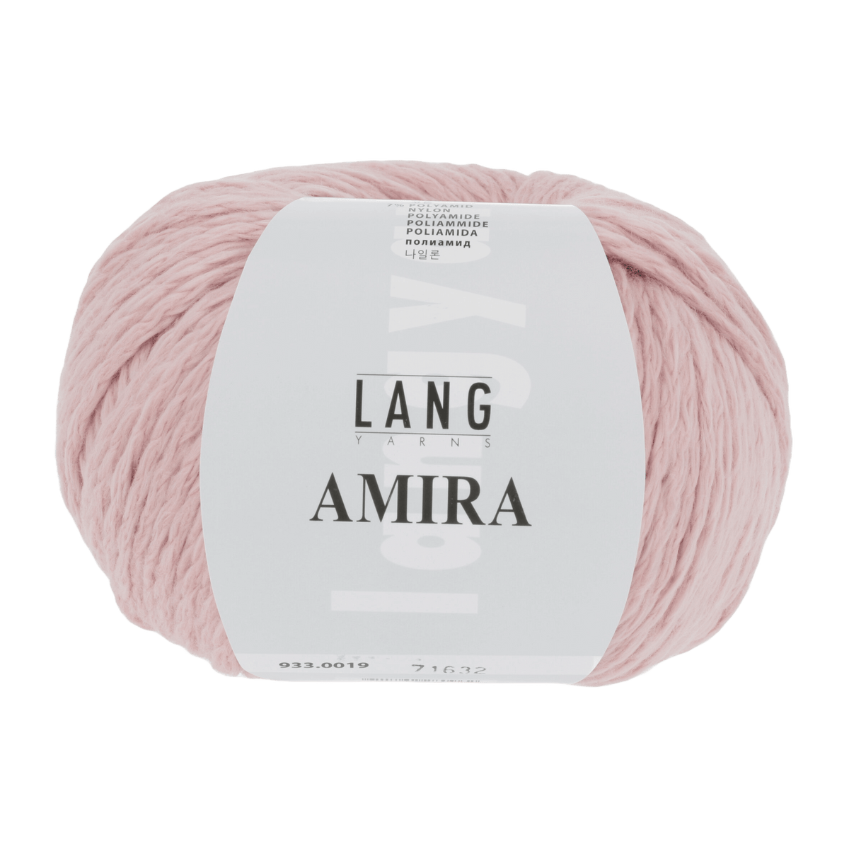 Lang Yarns Knitting Pattern Small - 9 balls / dark rose 933.0019 ZEA Sweater Pattern Bundle in Amira by LANGYARNS | Fatto a Mano 284-041