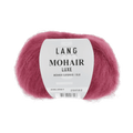 Lang Yarns Knitting Pattern Small - 9 balls / geranium 698.0061 METTE Top down sweater Pattern Bundle in MOHAIR LUXE by LANGYARNS | Fatto a Mano 278-056