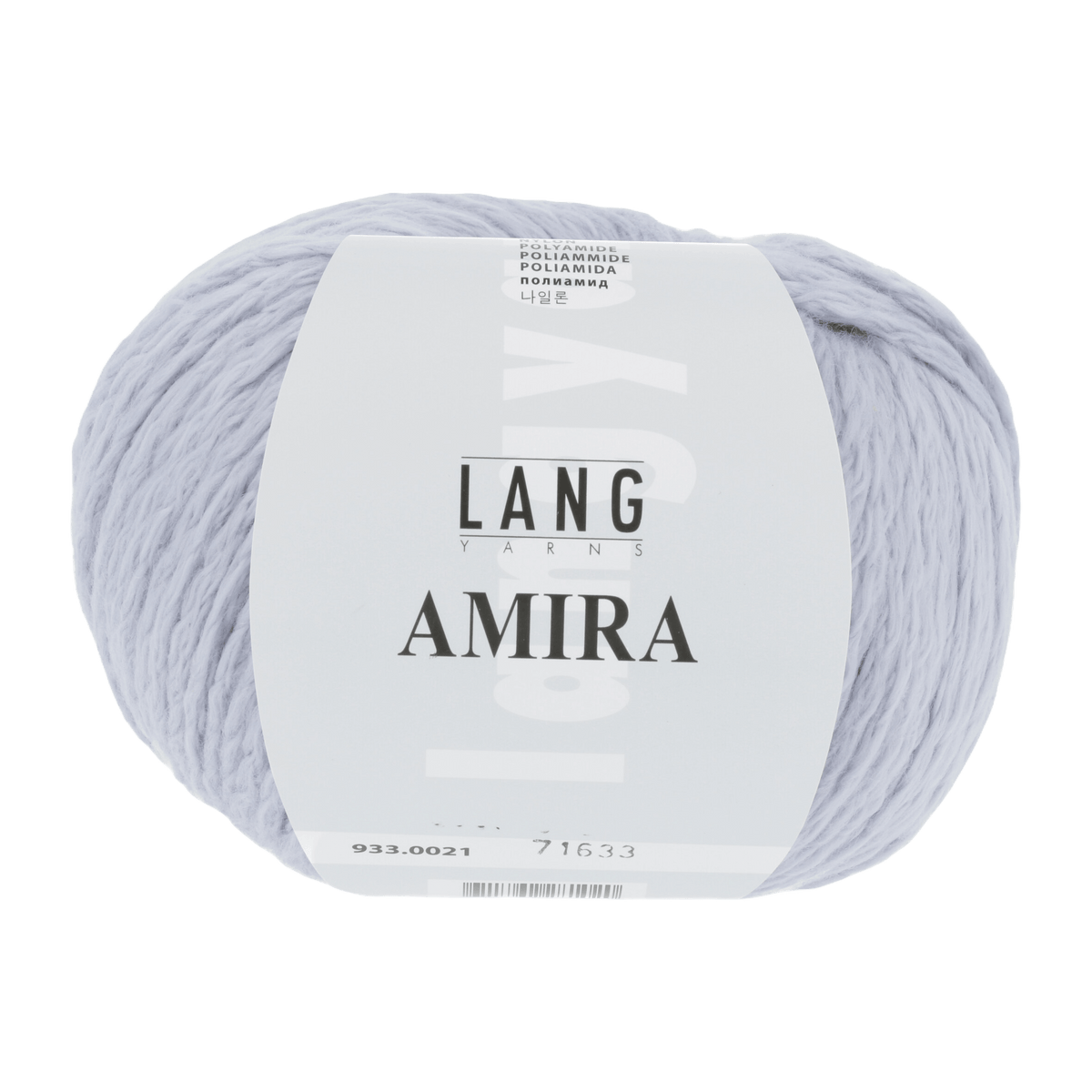 Lang Yarns Knitting Pattern Small - 9 balls / light blue 933.0021 ZEA Sweater Pattern Bundle in Amira by LANGYARNS | Fatto a Mano 284-041