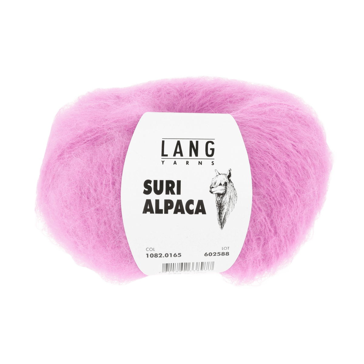 Lang Yarns Knitting Pattern Small - 9 balls / light pink 1082.0165 PRIYANKA Sweater Pattern Bundle in Suri Alpaca by LANGYARNS | Punto 76-010