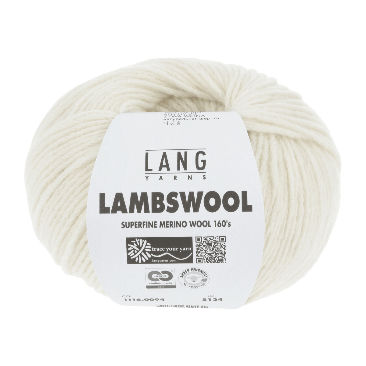 Lang Yarns Knitting Pattern Small - 9 balls / offwhite 1116.0094 ADAM Men's cardigan Pattern Bundle in LAMBSWOOL by LANGYARNS | Fatto a Mano 278-011