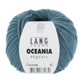 Lang Yarns Knitting Pattern Small - 9 balls / petrol 1142.0188 GINNY Sweater Pattern Bundle in Oceania by LANGYARNS | Fatto a Mano 280-062