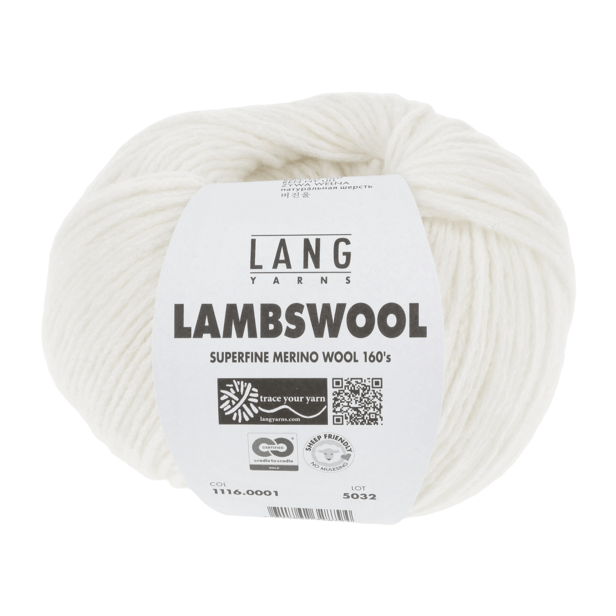 Lang Yarns Knitting Pattern Small - 9 balls / white 1116.0001 ADAM Men's cardigan Pattern Bundle in LAMBSWOOL by LANGYARNS | Fatto a Mano 278-011