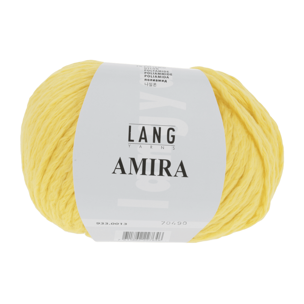 Lang Yarns Knitting Pattern Small - 9 balls / yellow 933.0013 ZEA Sweater Pattern Bundle in Amira by LANGYARNS | Fatto a Mano 284-041