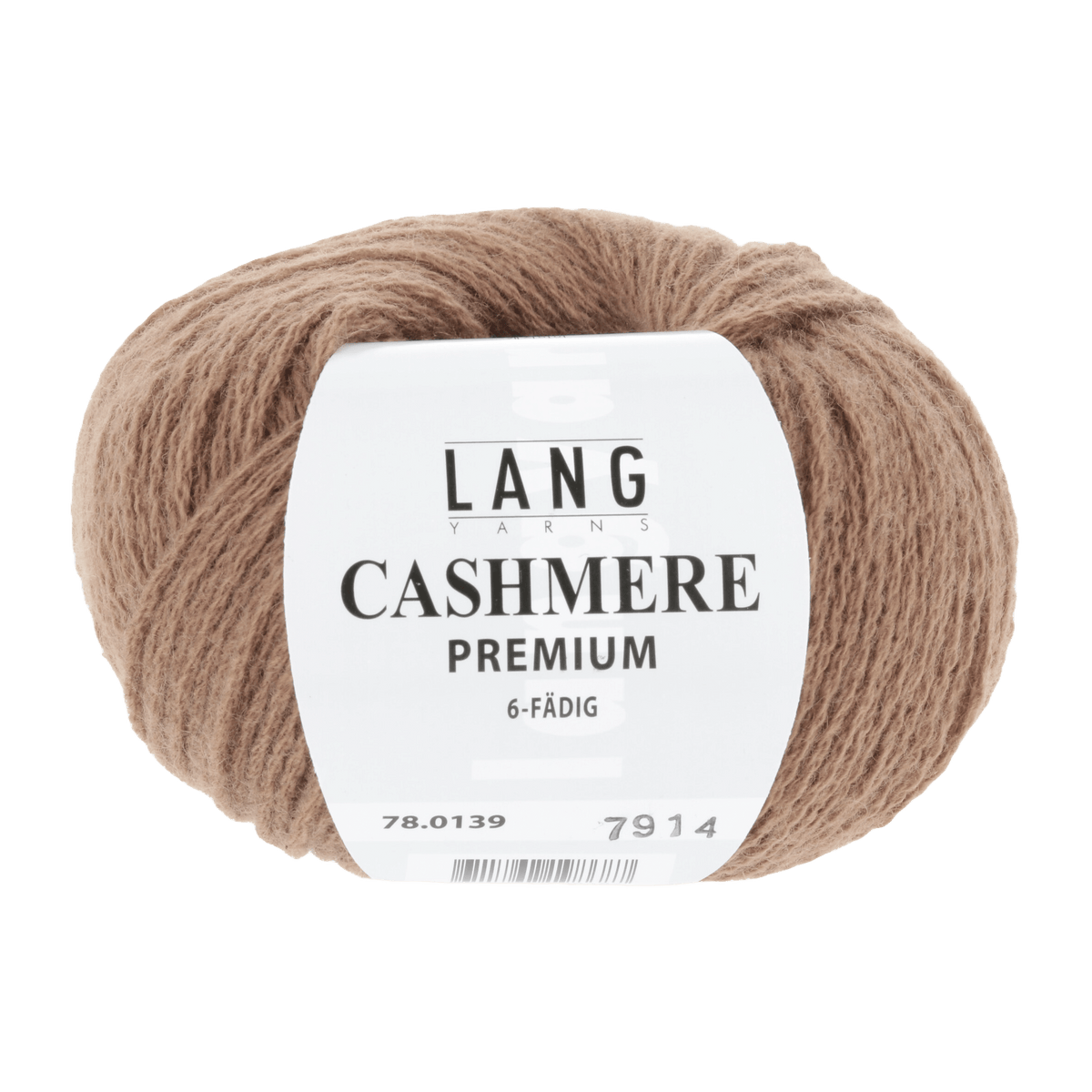 Lang Yarns Knitting Pattern Small-Medium - 10 balls / light brown 78.0139 FLORA Slipover Top Down Pattern Bundle in Cashmere Premium by LANGYARNS | Punto 60-015