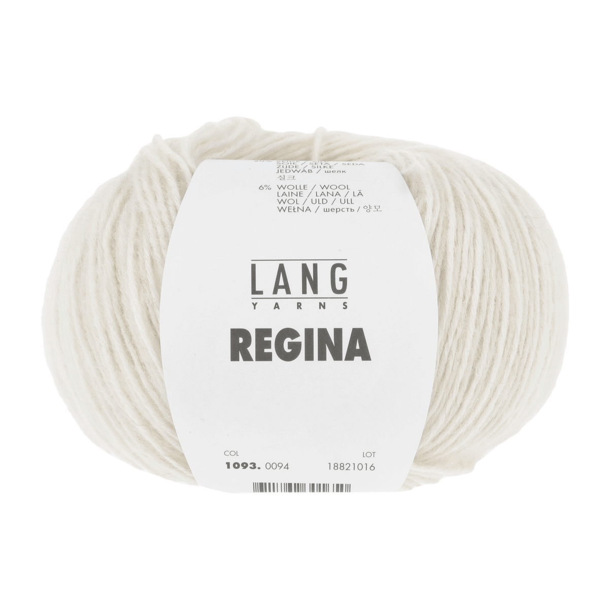 Lang Yarns Knitting Pattern Small-Medium - 10 balls / offwhite 1093.0094 PAULINA Long cardigan Pattern Bundle in Regina by LANGYARNS | Fatto a Mano 280-045